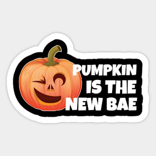 Halloween Pumpkin Bae Sticker